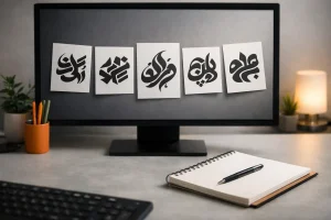 انتخاب فونت فارسی وب
