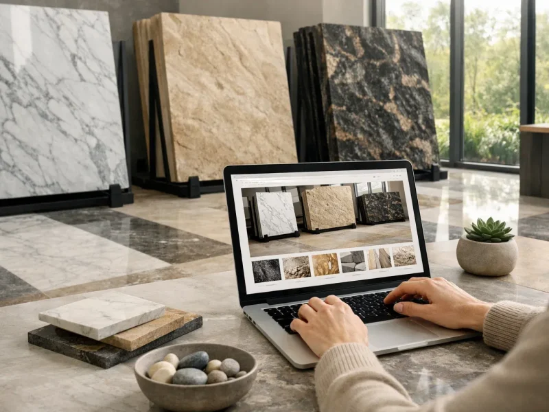 فروش اینترنتی سنگ نما و کف
