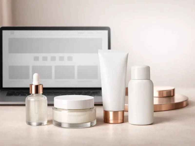 طراحی سایت فروش محصولات مراقبت پوست